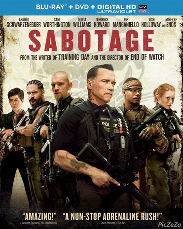 ดูหนังออนไลน์ฟรี Sabotage (2014) คนเหล็กล่านรก