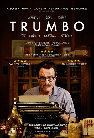 ดูหนังออนไลน์ฟรี Trumbo ทรัมโบ เขียนฮอลลีวู้ดฉาว