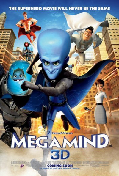 ดูหนังออนไลน์ MegaMind (2010) จอมวายร้ายพิทักษ์โลก