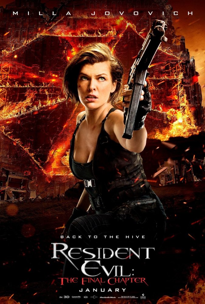 ดูหนังออนไลน์ Resident Evil The Final Chapter อวสานผีชีวะ