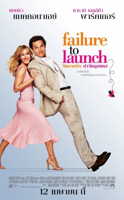 ดูหนังออนไลน์ Failure to Launch (2006) จัดฉากรัก…กำจัดลูกแหง่
