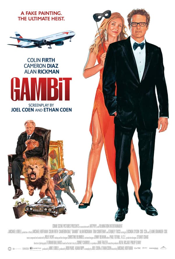 ดูหนังออนไลน์ฟรี Gambit (2012) บิดเหลี่ยมตุ๋น วุ่นดับเบิ้ล