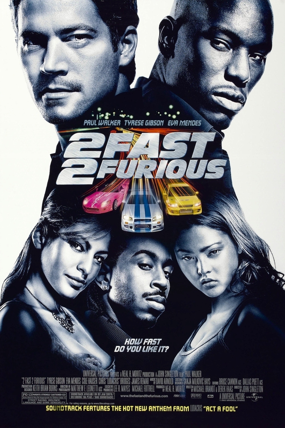 ดูหนังออนไลน์ฟรี 2 Fast 2 Furious เดอะฟาส2- เร็วคูณ 2 ดับเบิ้ลแรงท้านรก (2003)