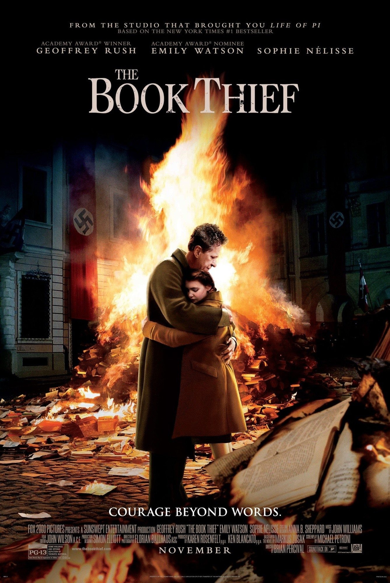 ดูหนังออนไลน์ The Book Thief จอมโจรขโมยหนังสือ (2013)